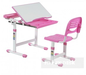 Комплект парта + стул трансформеры Cantare Pink в Серове - serov.mebel-74.com | фото