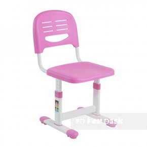 Комплект парта + стул трансформеры Cantare Pink в Серове - serov.mebel-74.com | фото