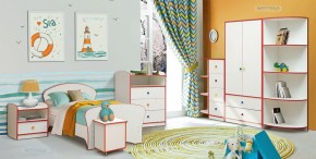Набор мебели для детской Юниор-10 (с кроватью 800*1600) ЛДСП в Серове - serov.mebel-74.com | фото