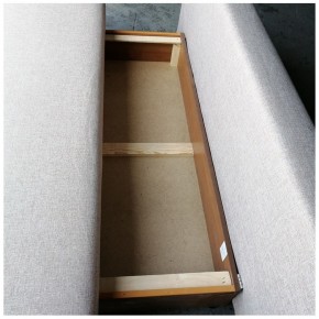 Диван-кровать Комфорт без подлокотников BALTIC BITTER (4 подушки) в Серове - serov.mebel-74.com | фото