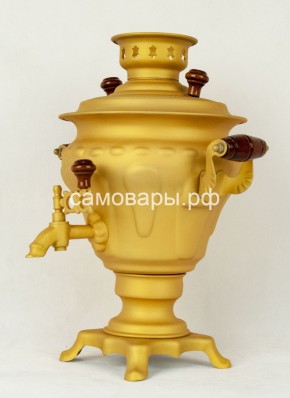 Электрический самовар "Русское золото" матовая груша на 2 литра (Ограниченная серия) в Серове - serov.mebel-74.com | фото