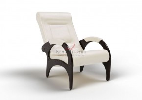 Кресло для отдыха Римини 19-К-КР (экокожа/венге) КРЕМ в Серове - serov.mebel-74.com | фото