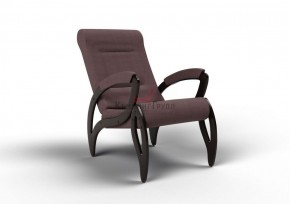 Кресло для отдыха Зельден 20-Т-КМ (ткань/венге) КОФЕ С МОЛОКОМ в Серове - serov.mebel-74.com | фото