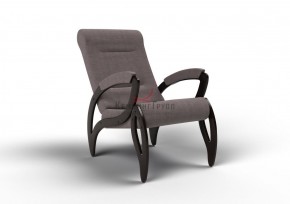 Кресло для отдыха Зельден 20-Т-ГР (ткань/венге) ГРАФИТ в Серове - serov.mebel-74.com | фото