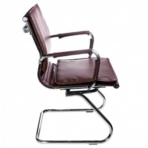 Кресло для посетителя Бюрократ CH-993-Low-V/Brown коричневый в Серове - serov.mebel-74.com | фото
