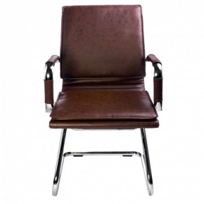Кресло для посетителя Бюрократ CH-993-Low-V/Brown коричневый в Серове - serov.mebel-74.com | фото