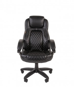 Кресло для руководителя  CHAIRMAN 432 (Экокожа черная) в Серове - serov.mebel-74.com | фото