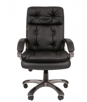 Кресло для руководителя  CHAIRMAN 442 (экокожа черная) в Серове - serov.mebel-74.com | фото