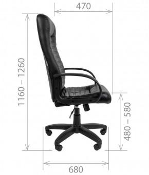 Кресло для руководителя CHAIRMAN 480 LT (Экокожа) в Серове - serov.mebel-74.com | фото