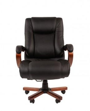 Кресло для руководителя CHAIRMAN  503 (Кожа) Черное в Серове - serov.mebel-74.com | фото