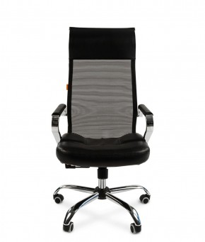 Кресло для руководителя CHAIRMAN 700 (Сетка) Черное в Серове - serov.mebel-74.com | фото