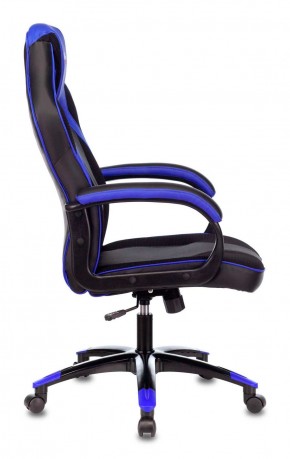 Кресло игровое Бюрократ VIKING 2 AERO BLUE черный/синий в Серове - serov.mebel-74.com | фото