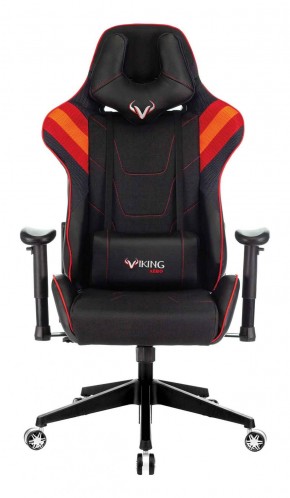 Кресло игровое Бюрократ VIKING 4 AERO RED черный/красный в Серове - serov.mebel-74.com | фото