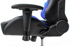 Кресло игровое Бюрократ VIKING 5 AERO BLUE черный/синий в Серове - serov.mebel-74.com | фото