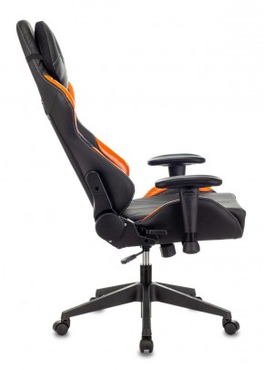 Кресло игровое Бюрократ VIKING 5 AERO ORANGE черный/оранжевый в Серове - serov.mebel-74.com | фото