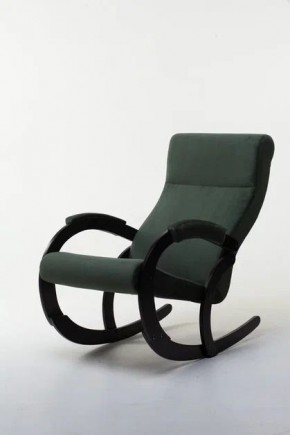 Кресло-качалка КОРСИКА 34-Т-AG (зеленый) в Серове - serov.mebel-74.com | фото