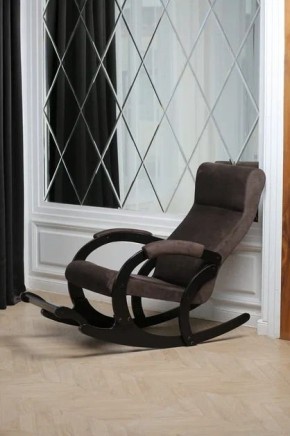 Кресло-качалка МАРСЕЛЬ 33-Т-AC (кофе) в Серове - serov.mebel-74.com | фото