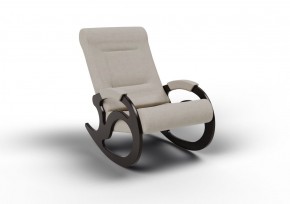 Кресло-качалка Вилла 11-Т-ГР (ткань/венге) ГРАФИТ в Серове - serov.mebel-74.com | фото