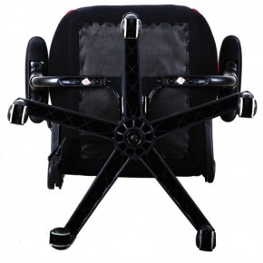Кресло компьютерное BRABIX GT Racer GM-101 + подушка (ткань) черное/красное (531820) в Серове - serov.mebel-74.com | фото