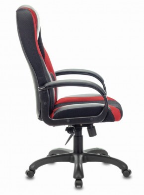 Кресло компьютерное BRABIX PREMIUM "Rapid GM-102" (экокожа/ткань, черное/красное) 532107 в Серове - serov.mebel-74.com | фото