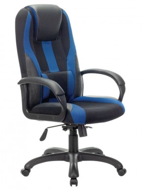 Кресло компьютерное BRABIX PREMIUM "Rapid GM-102" (экокожа/ткань, черное/синее) 532106 в Серове - serov.mebel-74.com | фото