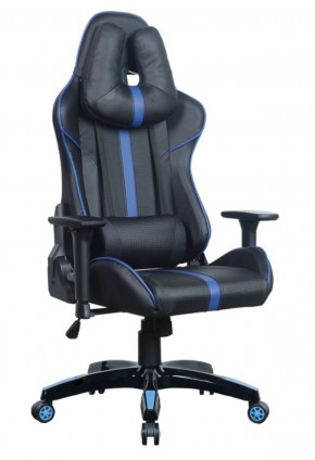 Кресло компьютерное BRABIX "GT Carbon GM-120" (черное/синее) 531930 в Серове - serov.mebel-74.com | фото