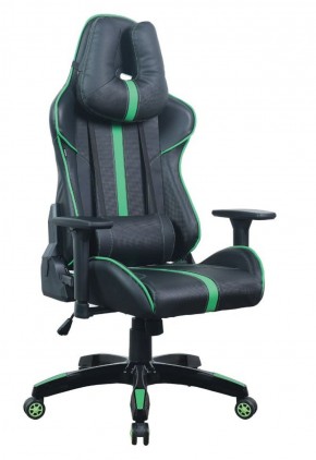 Кресло компьютерное BRABIX "GT Carbon GM-120" (черное/зеленое) 531929 в Серове - serov.mebel-74.com | фото