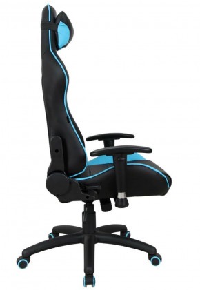 Кресло компьютерное BRABIX "GT Master GM-110" (черное/голубое) 531928 в Серове - serov.mebel-74.com | фото