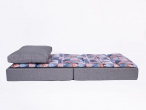 Кресло-кровать бескаркасное Харви (коричневый-геометрия браун) в Серове - serov.mebel-74.com | фото