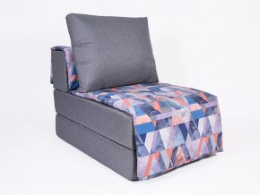 Кресло-кровать бескаркасное Харви (серый-сноу деним) в Серове - serov.mebel-74.com | фото