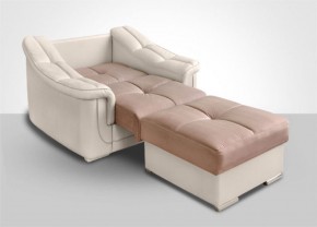 Кресло-кровать + Пуф Кристалл (ткань до 300) НПБ в Серове - serov.mebel-74.com | фото