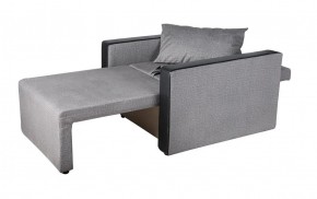 Кресло-кровать Милена с подлокотниками (серый) Велюр в Серове - serov.mebel-74.com | фото