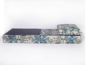 Кресло-кровать-пуф бескаркасное Окта (Велюр принт 2) в Серове - serov.mebel-74.com | фото