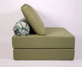 Кресло-кровать-пуф бескаркасное Прайм (Оливковый) в Серове - serov.mebel-74.com | фото