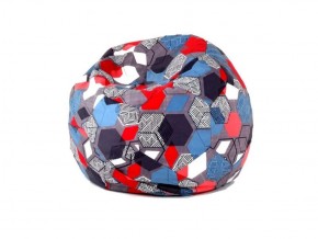 Кресло-мешок Мяч M (Geometry Slate) в Серове - serov.mebel-74.com | фото