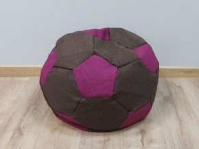 Кресло-мешок Мяч S (Savana Chocolate-Savana Berry) в Серове - serov.mebel-74.com | фото