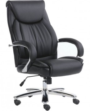 Кресло офисное BRABIX PREMIUM "Advance EX-575" (хром, экокожа, черное) 531825 в Серове - serov.mebel-74.com | фото