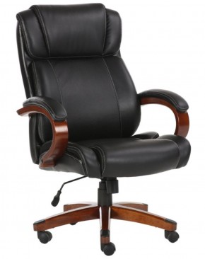 Кресло офисное BRABIX PREMIUM "Magnum EX-701" (дерево, рециклированная кожа, черное) 531827 в Серове - serov.mebel-74.com | фото