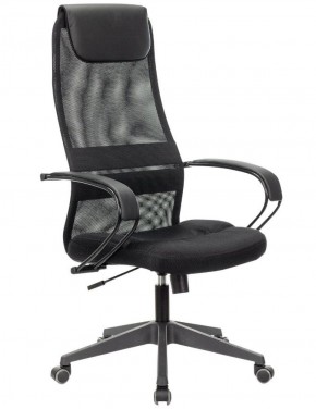 Кресло офисное BRABIX PREMIUM "Stalker EX-608 PL" (ткань-сетка/кожзам, черное) 532090 в Серове - serov.mebel-74.com | фото