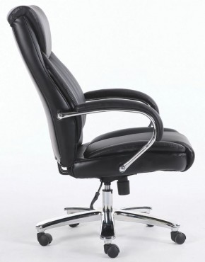 Кресло офисное BRABIX "Advance EX-575" (хром/экокожа/черное) 531825 в Серове - serov.mebel-74.com | фото