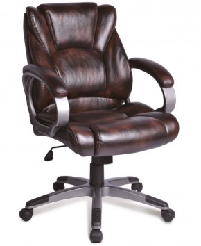 Кресло офисное BRABIX "Eldorado EX-504" (коричневое) 530875 в Серове - serov.mebel-74.com | фото