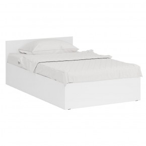 Кровать 1200 + Пенал Стандарт, цвет белый, ШхГхВ 123,5х203,5х70 + 45х52х200 см., сп.м. 1200х2000 мм., без матраса, основание есть в Серове - serov.mebel-74.com | фото