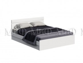 НЭНСИ NEW Кровать 1,4 м (Белый глянец холодный/Белый) в Серове - serov.mebel-74.com | фото