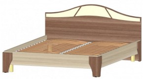 ВЕРОНА Кровать 1600 с основанием (ясень шимо комб.) в Серове - serov.mebel-74.com | фото