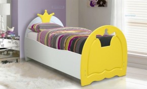 Кровать детская Корона (700*1400) МДФ матовый в Серове - serov.mebel-74.com | фото