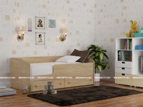 Кровать детская Панда + борт + 2 ящика (1000) в Серове - serov.mebel-74.com | фото