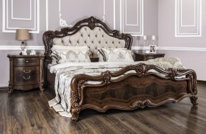 Кровать двуспальная Илона с мягким изголовьем (1800) караваджо в Серове - serov.mebel-74.com | фото