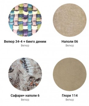 Кровать Эко 1400 (ткань 1 кат) в Серове - serov.mebel-74.com | фото