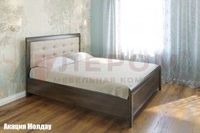 Кровать КР-1033 с мягким изголовьем в Серове - serov.mebel-74.com | фото