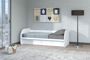 Кровать Сказка с ПМ 900 (Белый текстурный) в Серове - serov.mebel-74.com | фото